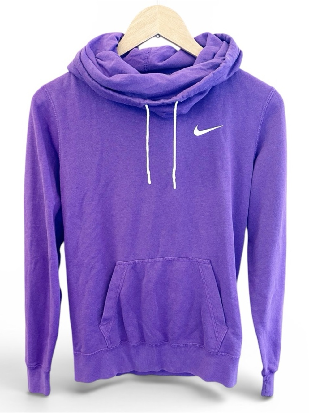 Nike Purple Funnel-Neck Pullover Sweatshirt. Great condition. Size small